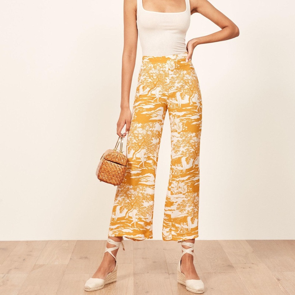 NWT Reformation Clare Pant Size 8